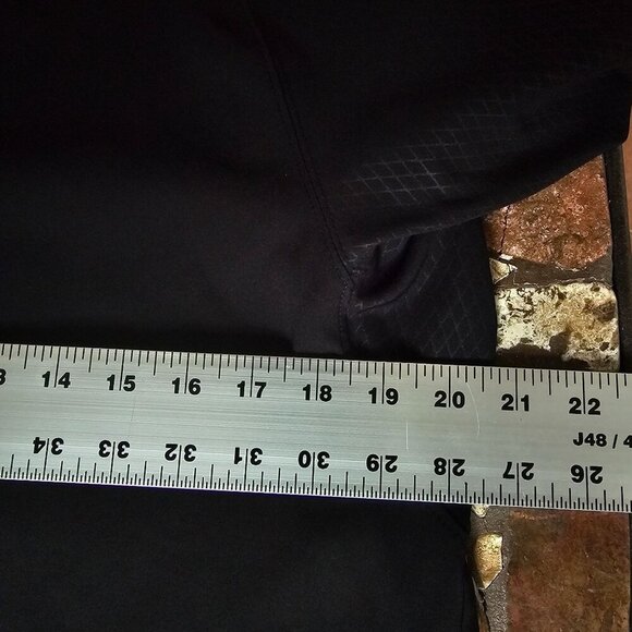 New Era Mens Black Short Sleeve Quarter-Zip Shirt Lightweight, Small, Baseball - Picture 8 of 9